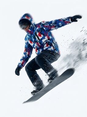 Big Boys Waterproof Ski Fleece Lined Windproof Snowboarding Jacket Size 10/12